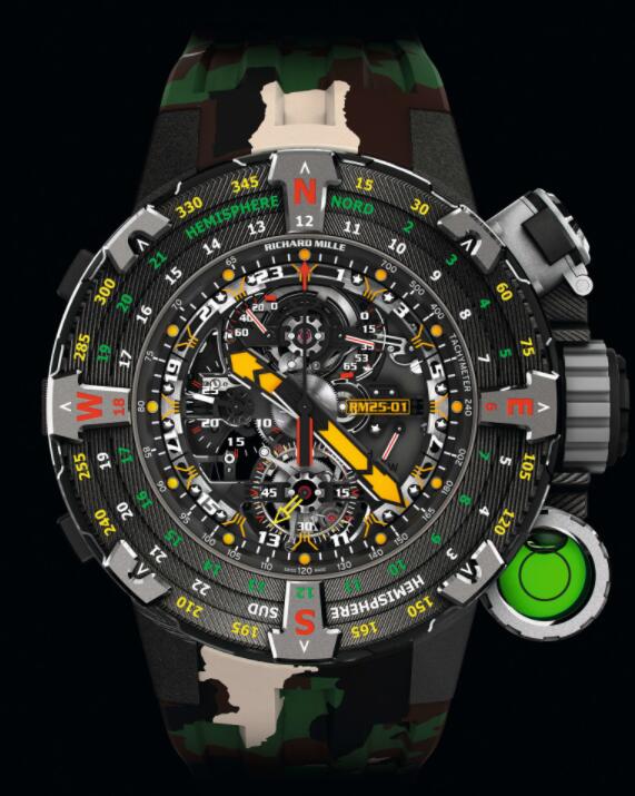 Review Cheapest RICHARD MILLE Replica Watch RM 25-01 Tourbillon Adventure Price - Click Image to Close